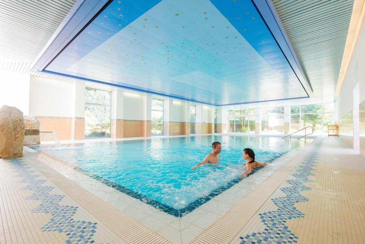 Badehotel Salina Maris – Wellness & Vintage Mörel Esterno foto
